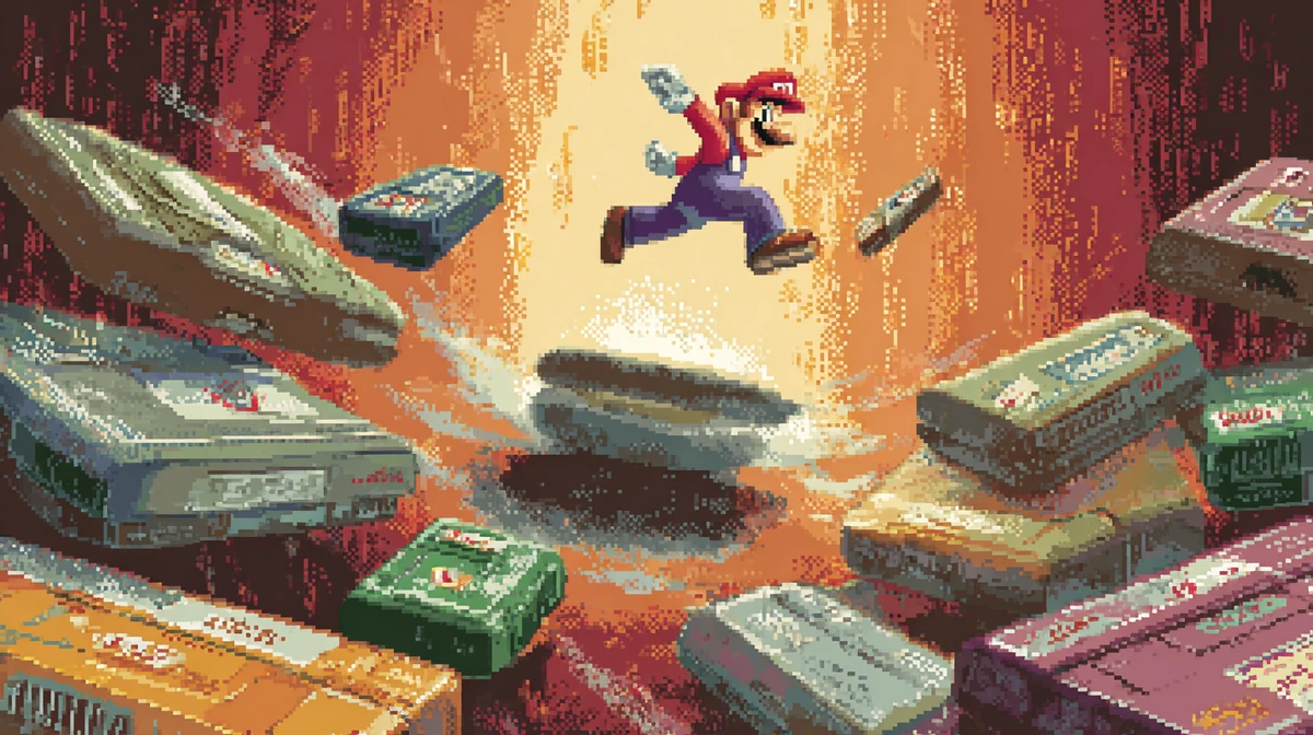 Super mario 64 gaspille memoire 1